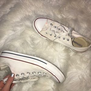 Converse, women's 9, men's 7